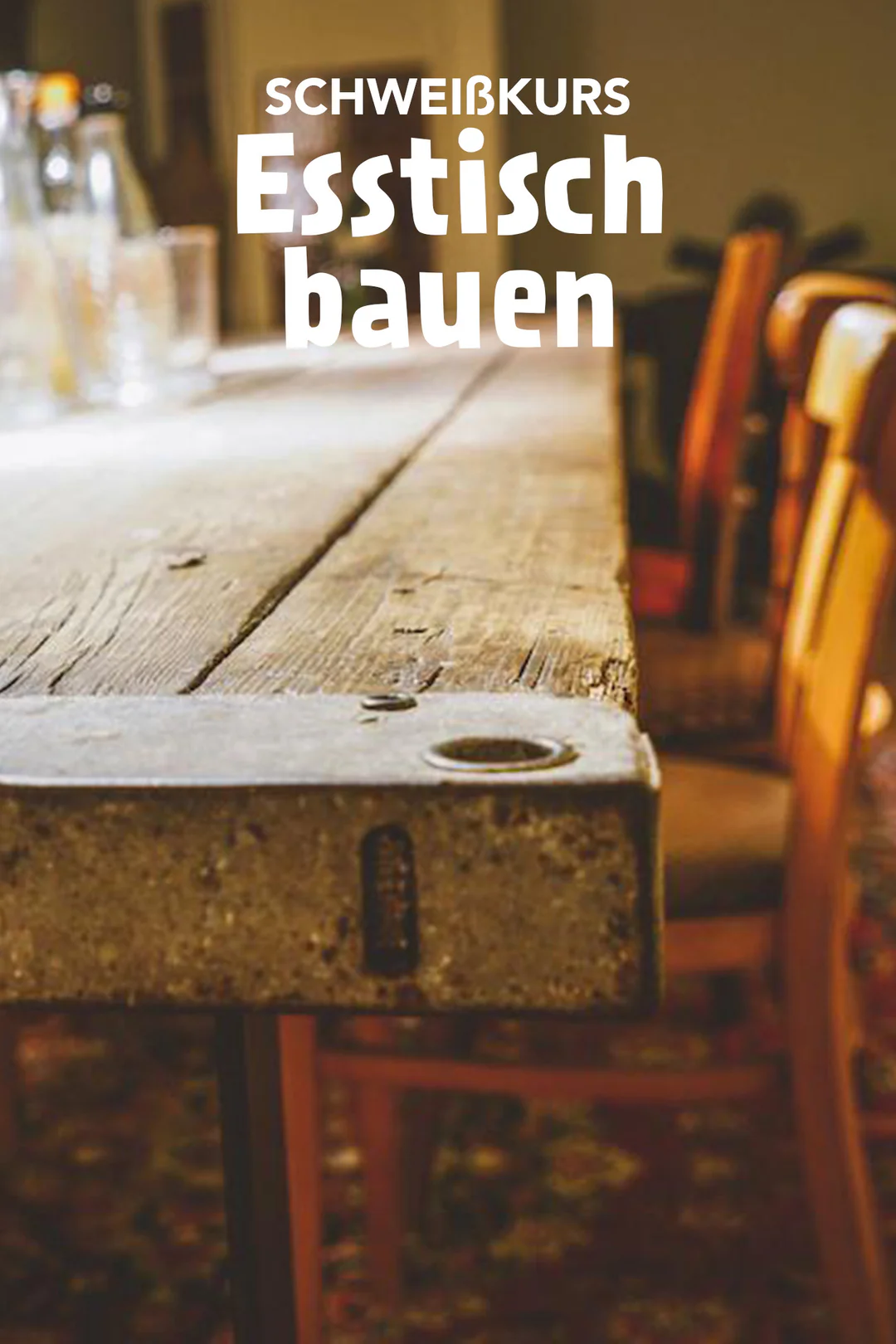 Schweißkurs-Werkstück: Esstisch