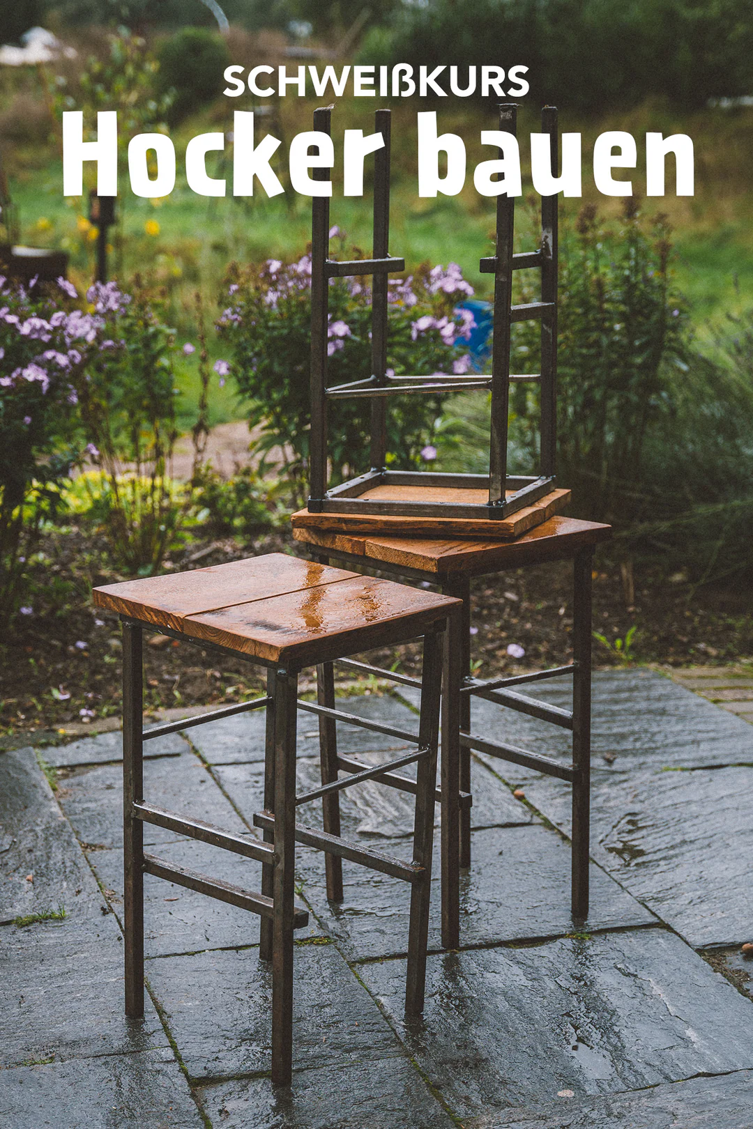 Schweißkurs-Werkstück: Hocker